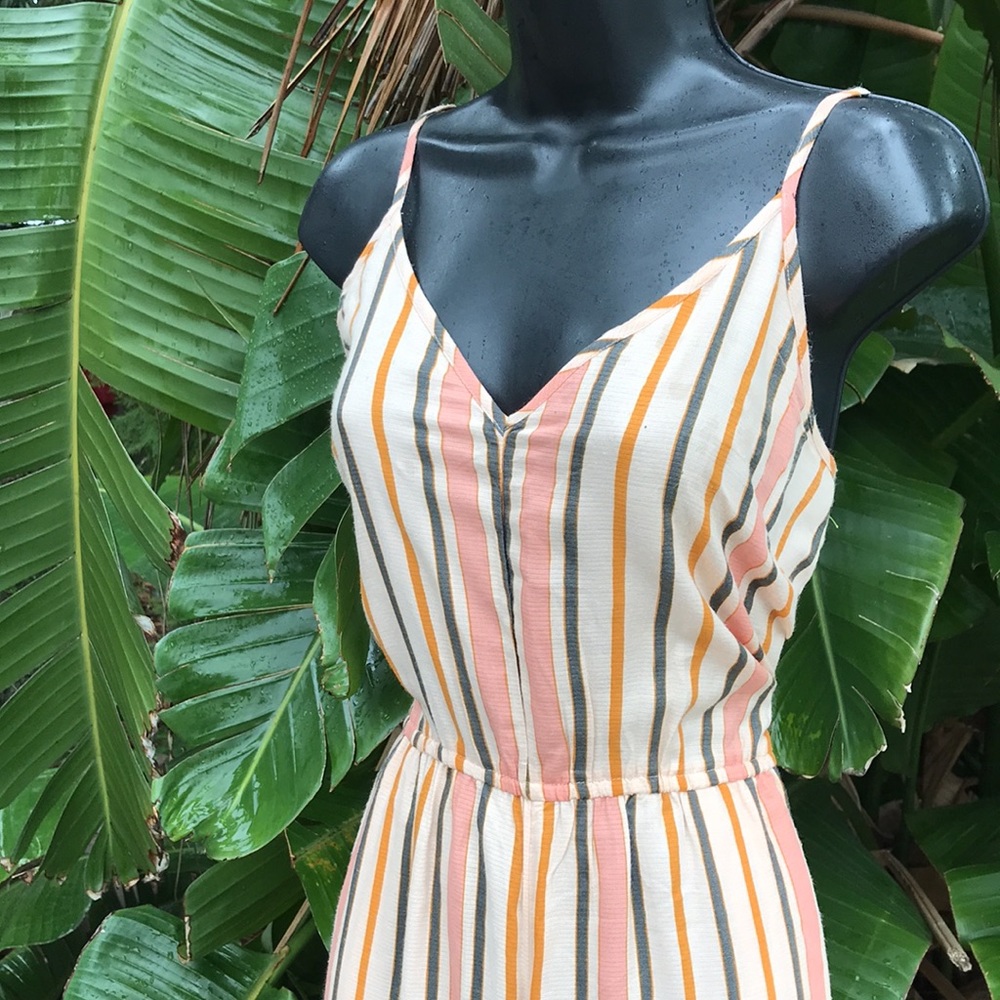 Roxy striped jumpsuit